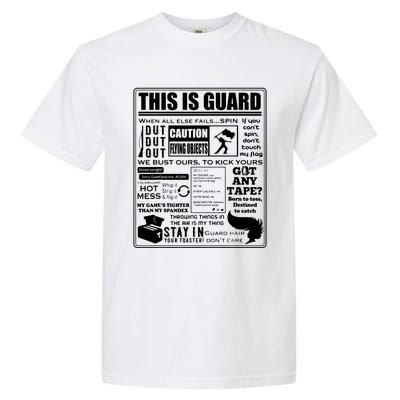 This Is Color Guard Funny Color Guard Sayings And Memes Garment-Dyed Heavyweight T-Shirt