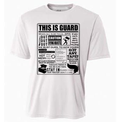 This Is Color Guard Funny Color Guard Sayings And Memes Cooling Performance Crew T-Shirt