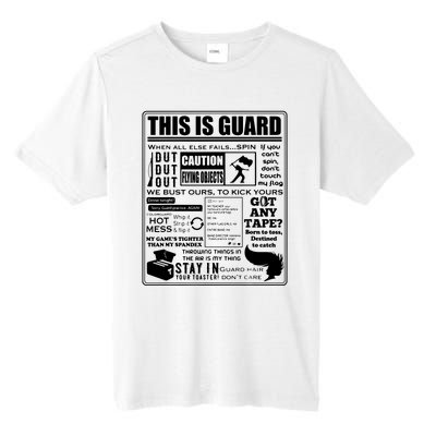 This Is Color Guard Funny Color Guard Sayings And Memes Tall Fusion ChromaSoft Performance T-Shirt