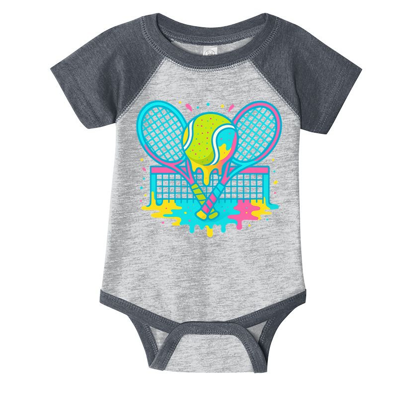 Tennis Ice Cream Drip Infant Baby Jersey Bodysuit