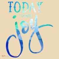 Today I Choose Joy Gift Drawstring Bag