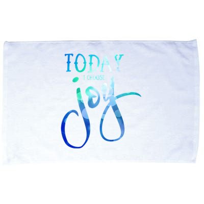 Today I Choose Joy Gift Microfiber Hand Towel