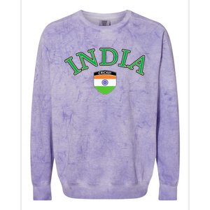 Team India Cricket Colorblast Crewneck Sweatshirt