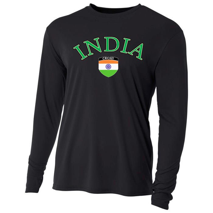 Team India Cricket Cooling Performance Long Sleeve Crew