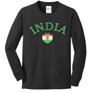 Team India Cricket Kids Long Sleeve Shirt