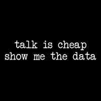Talk Is Cheap Show Me The Data Funny Data Scientist Analysts Legacy Cool Fit Booney Bucket Hat