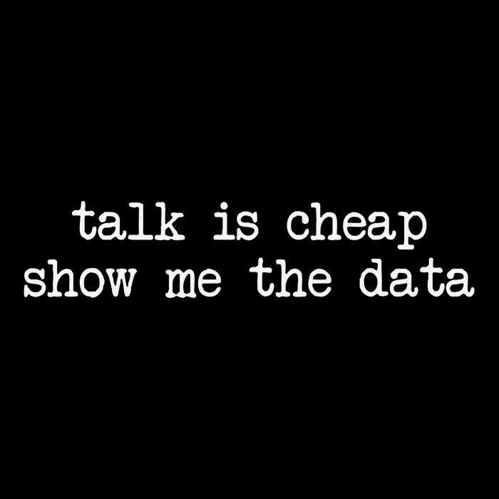 Talk Is Cheap Show Me The Data Funny Data Scientist Analysts Legacy Cool Fit Booney Bucket Hat
