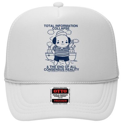 Total Information Collapse And The End Of All Consensus Rea Trucker Hat