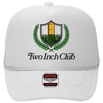 Two Inch Club High Crown Mesh Back Trucker Hat