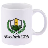 Two Inch Club 11oz C Handle Ceramic Mug