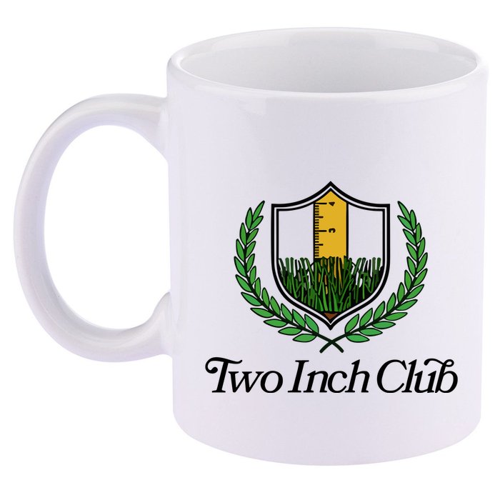 Two Inch Club 11oz C Handle Ceramic Mug