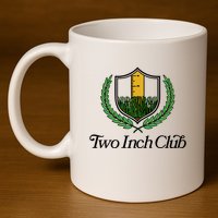 Two Inch Club 11oz C Handle Ceramic Mug