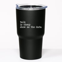 Talk Is Cheap Show Me The Data Funny Data Scientist Analysts Tumbler