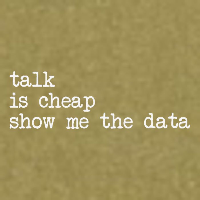 Talk Is Cheap Show Me The Data Funny Data Scientist Analysts Garment-Dyed Women's Muscle Tee