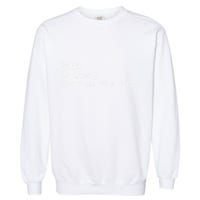 Talk Is Cheap Show Me The Data Funny Data Scientist Analysts Garment-Dyed Sweatshirt