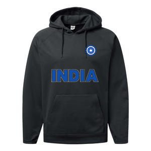 Team India Cricket Performance Fleece Hoodie