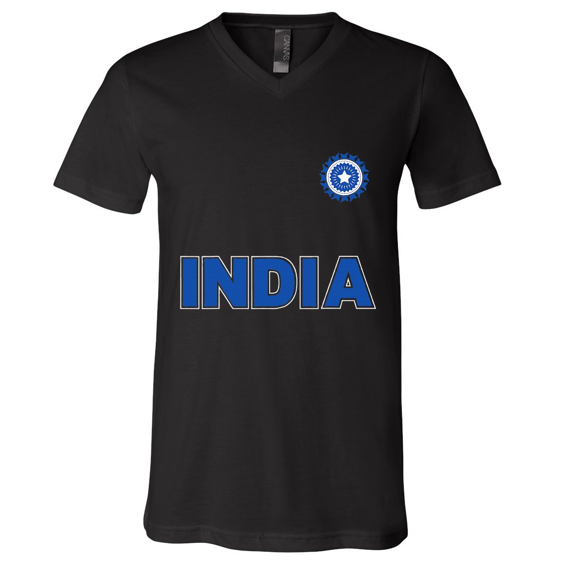 Team India Cricket V-Neck T-Shirt