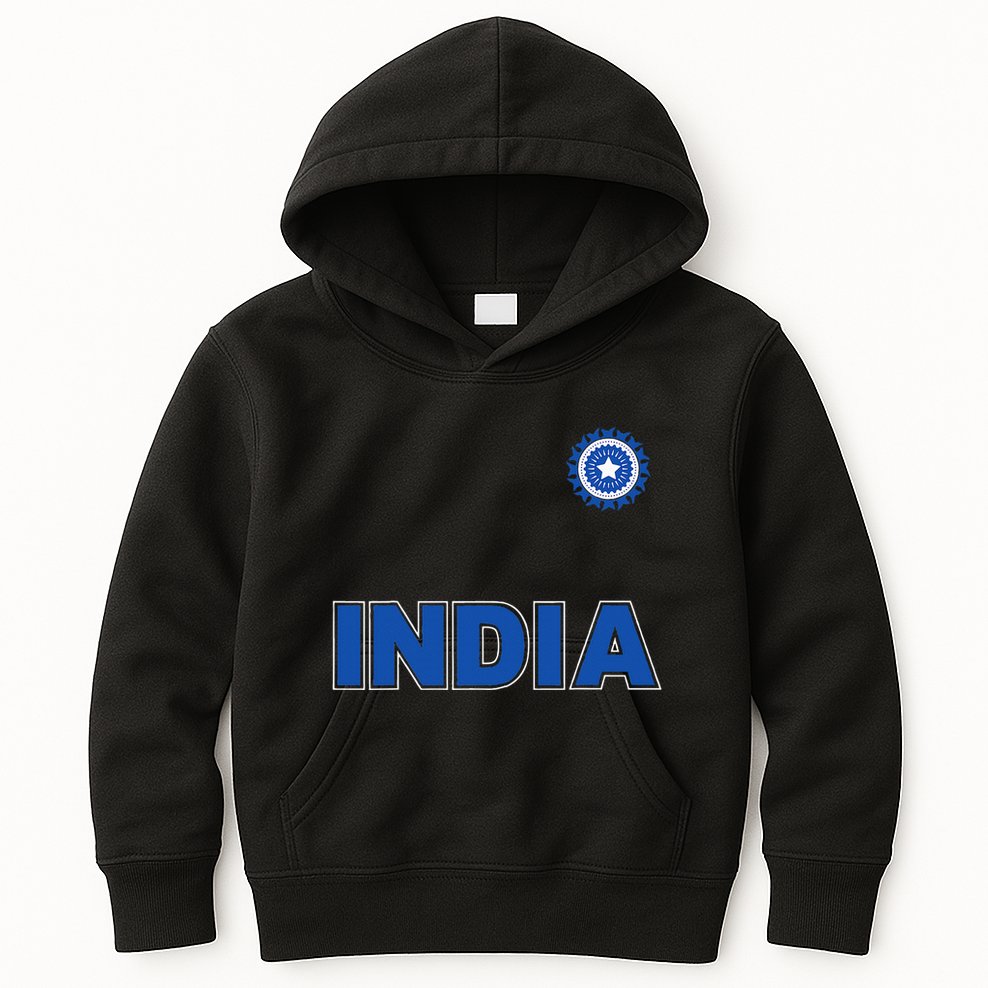 Team India Cricket Kids Hoodie