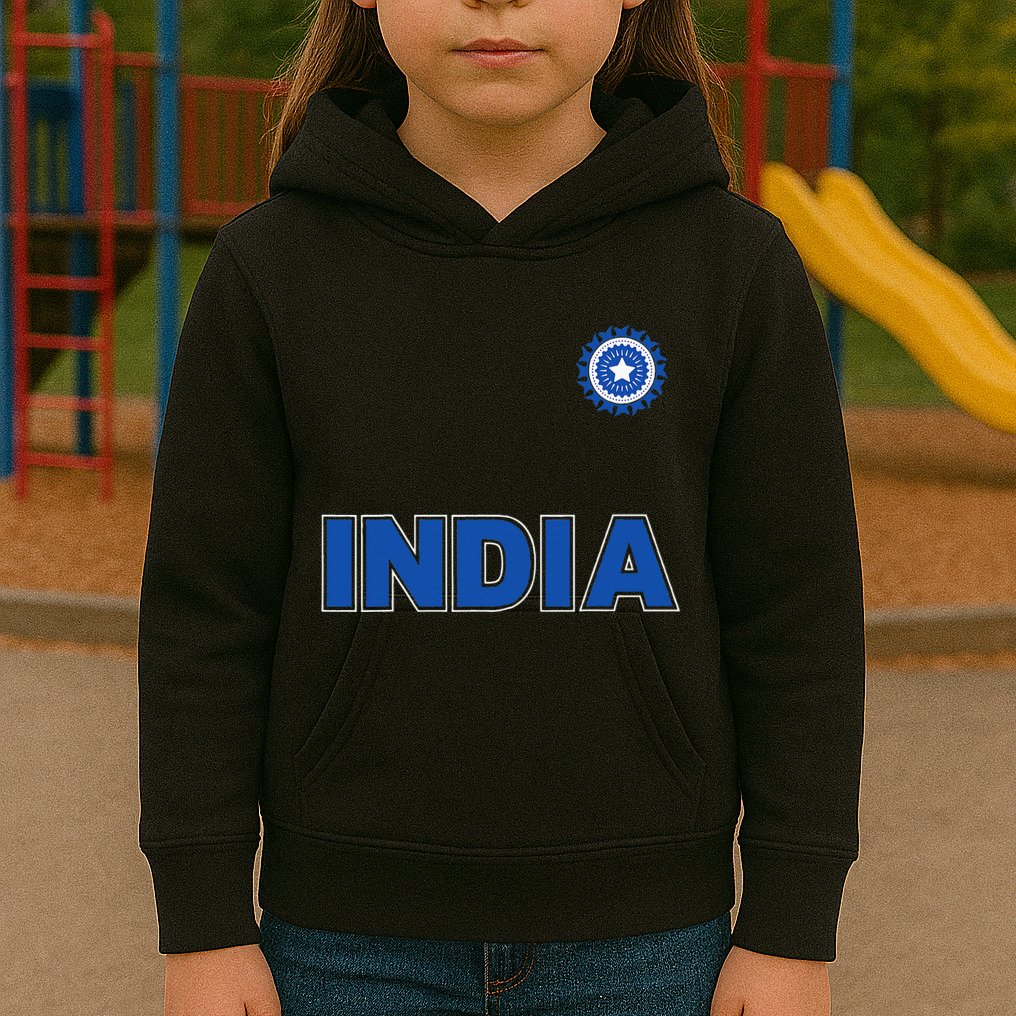Team India Cricket Kids Hoodie