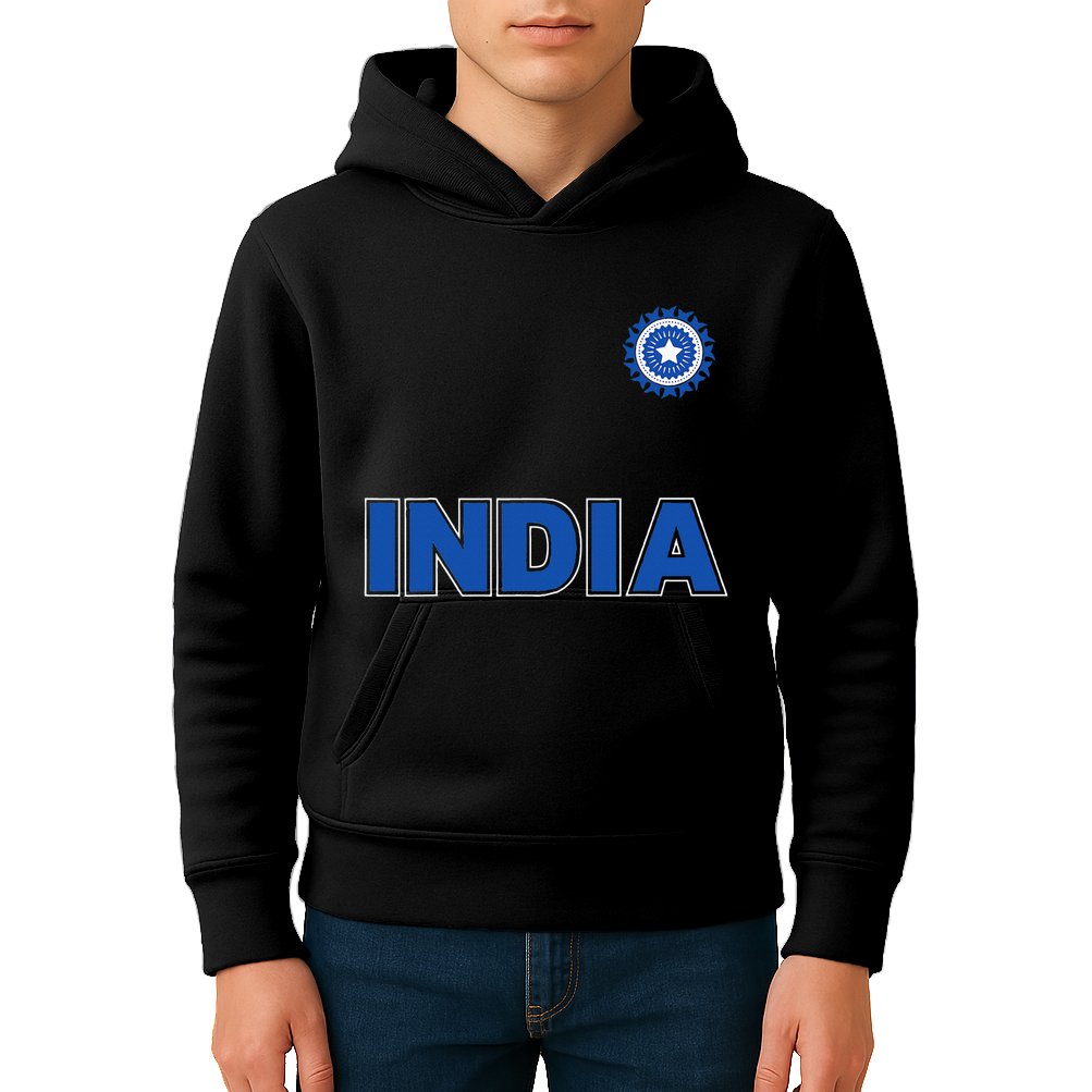 Team India Cricket Kids Hoodie