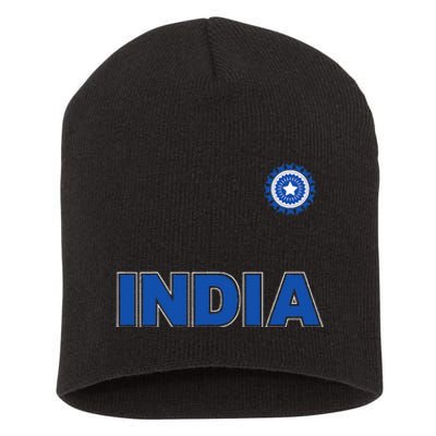 Team India Cricket Short Acrylic Beanie