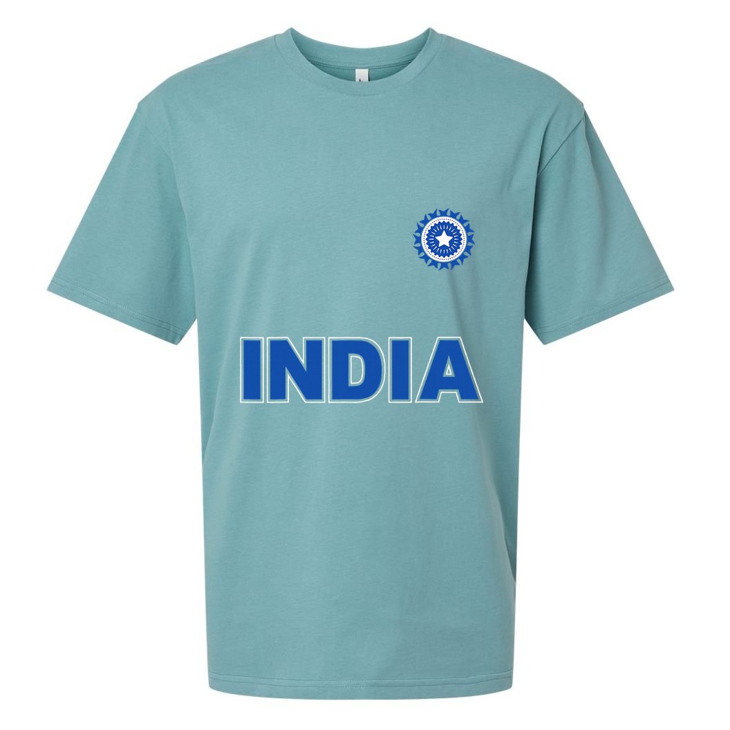 Team India Cricket Sueded Cloud Jersey T-Shirt