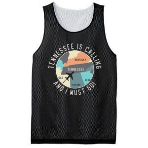 Tennessee Is Calling And I Must Go Tennessee State Mesh Reversible Basketball Jersey Tank