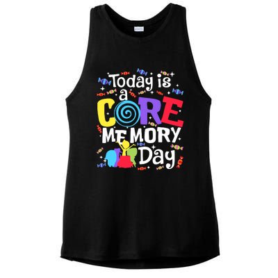 Today Is Core Memory Day Funny Ladies PosiCharge Tri-Blend Wicking Tank