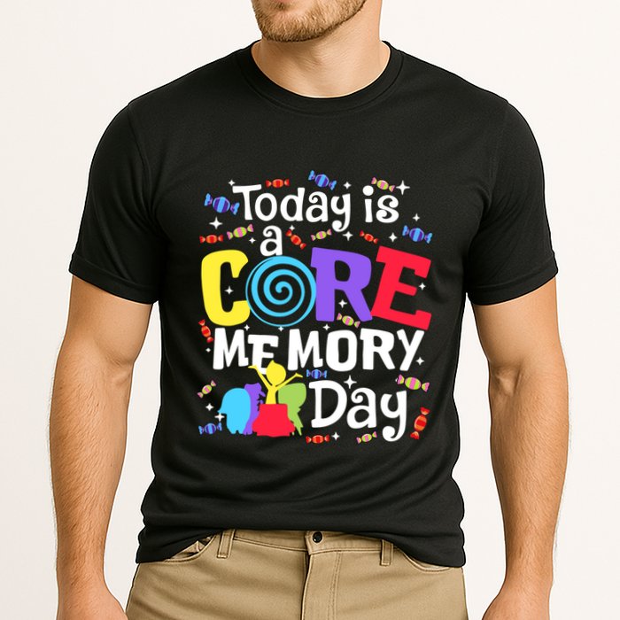 Today Is Core Memory Day Funny Cooling Performance Crew T-Shirt