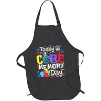 Today Is Core Memory Day Funny Full-Length Apron With Pockets