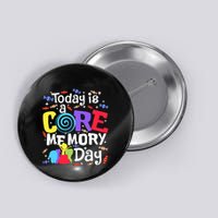 Today Is Core Memory Day Funny Button