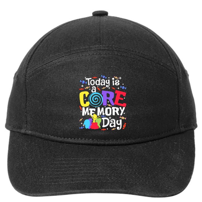 Today Is Core Memory Day Funny 7-Panel Snapback Hat