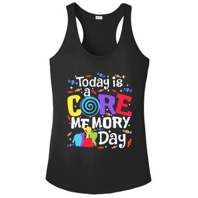 Today Is Core Memory Day Funny Ladies PosiCharge Competitor Racerback Tank