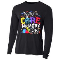 Today Is Core Memory Day Funny Cooling Performance Long Sleeve Crew