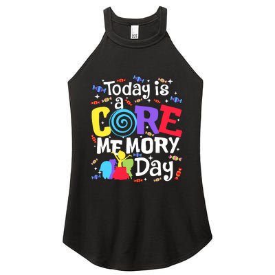 Today Is Core Memory Day Funny Women's Perfect Tri Rocker Tank