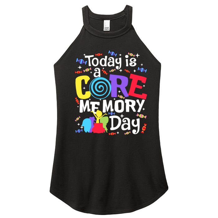 Today Is Core Memory Day Funny Women's Perfect Tri Rocker Tank