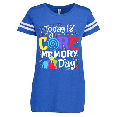 Today Is Core Memory Day Funny Enza Ladies Jersey Football T-Shirt