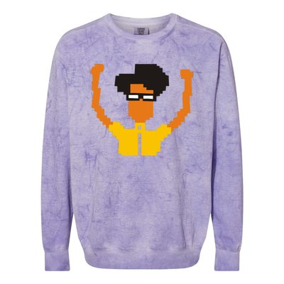 The IT Crowd Maurice Moss Colorblast Crewneck Sweatshirt