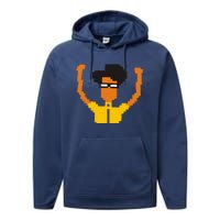 The IT Crowd Maurice Moss Performance Fleece Hoodie