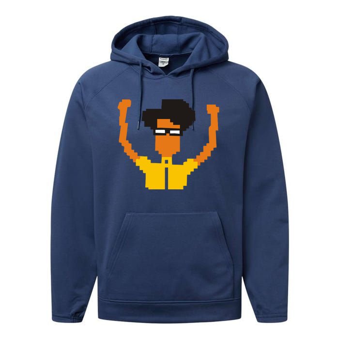 The IT Crowd Maurice Moss Performance Fleece Hoodie