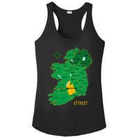 Tipperary Ireland County Map Eire Irish Travel Ladies PosiCharge Competitor Racerback Tank