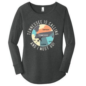 Tennessee Is Calling And I Must Go Tennessee State Women's Perfect Tri Tunic Long Sleeve Shirt