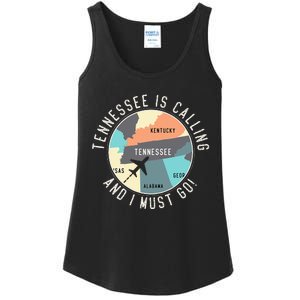 Tennessee Is Calling And I Must Go Tennessee State Ladies Essential Tank