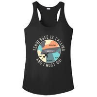 Tennessee Is Calling And I Must Go Tennessee State Ladies PosiCharge Competitor Racerback Tank