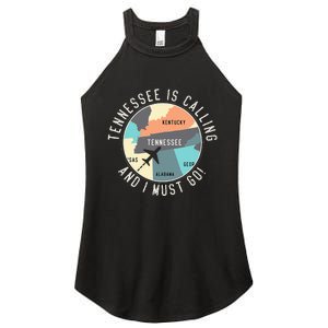 Tennessee Is Calling And I Must Go Tennessee State Women's Perfect Tri Rocker Tank