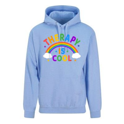 Therapy Is Cool ! End The Stigma Mental Health Awareness Unisex Surf Hoodie