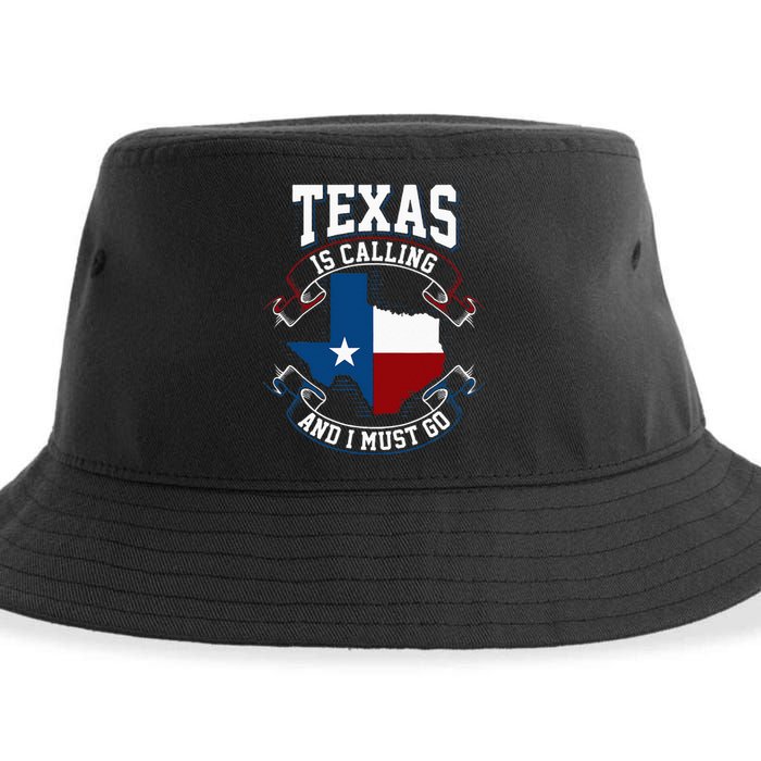 Texas Is Calling And I Must Go Sustainable Bucket Hat