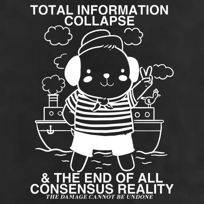 Total Information Collapse & The End Of All Consensus Reality Knit Cap Winter Beanie