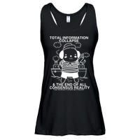 Total Information Collapse & The End Of All Consensus Reality Ladies Essential Flowy Tank