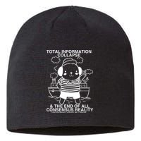 Total Information Collapse & The End Of All Consensus Reality Sustainable Beanie